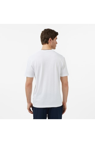 Nautica Erkek Beyaz Regular Fit T-shirt Düz V65317t Beyaz
