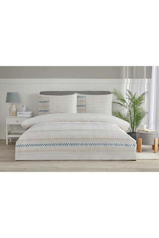 Özdilek Woven Stripe Çift Kişilik Nevresim Takımı Desenli