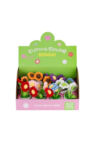 Fl-3 12li Kroşe Örgü Ayçiçeği -birliktoys 44 Cats