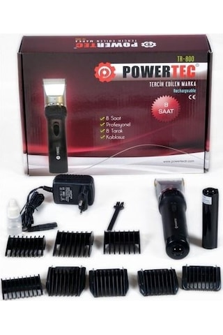 Powertec TR-800 Şarjlı Tıraş Makinesi Powertec TR-800 Şarjlı Tıraş Makinesi