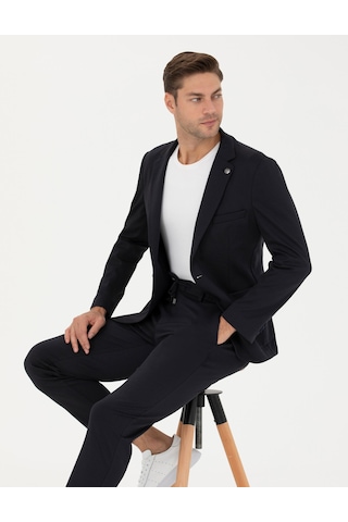 Pierre Cardin Erkek Lacivert Ekstra Slim Fit Blazer Ceket 50287472-vr033 Lacivert