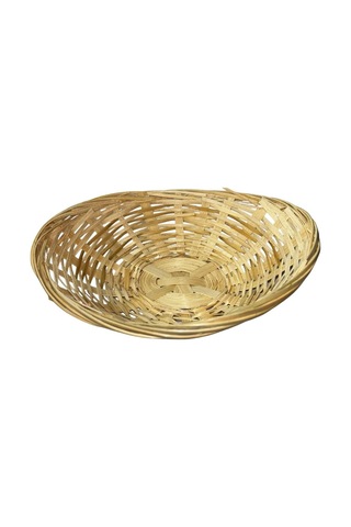 Oval Hasır Yumurta, Ekmek Sepeti 15 19 Cm Çok Renkli