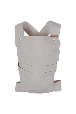 Marsupi Carrier Breeze S/m, Hafif ve Kompakt Bebek Taşıyıcı, 400 G, 15 Kg'a Kadar Destekli Portbebe Gri Tek Ebat