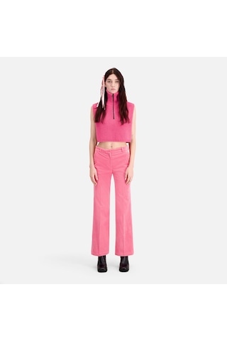The Kooples Kadın Straıght Fıt Pembe Pantolon