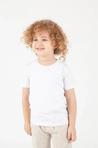 Erkek Çocuk Spor Keten Takım Elbise Bej