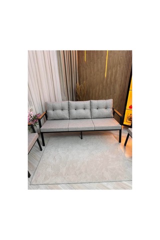 Houseart Bella 3+1+1 , Balkon, Bahçe - Cafe , Teras , Metal Kanepe Koltuk Takımı ,çay Seti