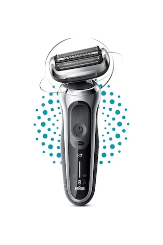 Braun Yeni Seri 7 S1000s Kablosuz Tıraş Makinesi, AutoSense, 360° Flex, EasyClick, Islak & Kuru