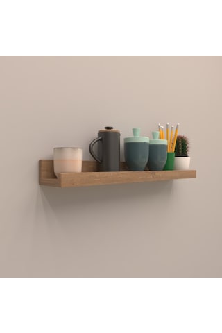 Rafkestir Setli Duvar Rafı 160 Cm Kafkas Meşe ( Mat )