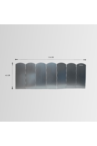 Nurgaz Ng 199-o Metal Rüzgarlık Rüzgar Aparatı Paravanı Orta