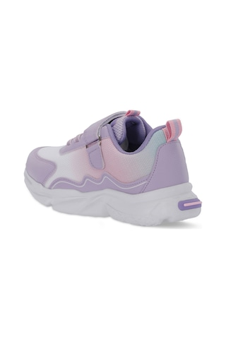 Slazenger Explorer I Kız Çocuk Cırt Cırtlı Lila Günlük Spor Ayakkabısı