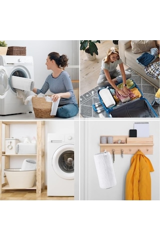 Didadodo Sarı Ayakkabı Yıkama Çantası, Yeniden Kullanılabilir Ayakkabı Yıkama Sarı Sarı