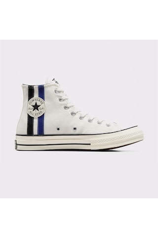 Chuck 70 Archival Stripes Unisex Beyaz Sneaker Beyaz