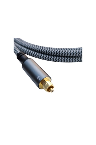 Type C -toslink Dijital Optik Ses Kablosu Type C İn Optik Out Örgülü Kablo 1.8m