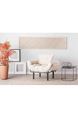 Pafu Nitta Tekli Kanepe - Krem