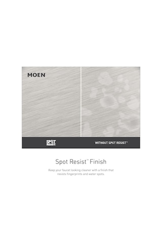 Moen 84092srn Ellicott 4 "lavabo Bataryası, Spot Dirençli Fırçala Diğer
