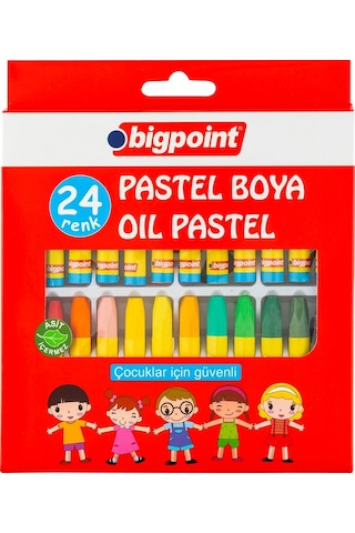 Bigpoint Pastel Boya 24 Renk