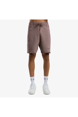 Everlast Bronx 1910 Yıkamalı Kahverengi Erkek Şort Tm0031