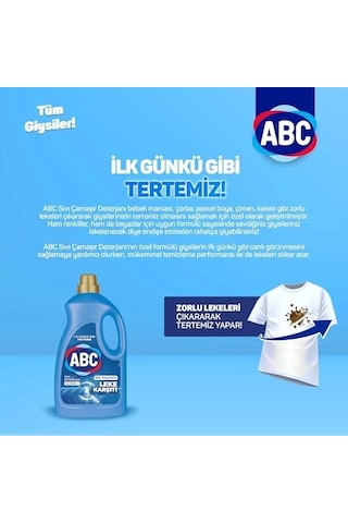 Deterjan Sıvı Çamaşır Deterjanı Leke Karşıtı 3 L 0.75 LT - 2.5 LT - 12 KG 23489377