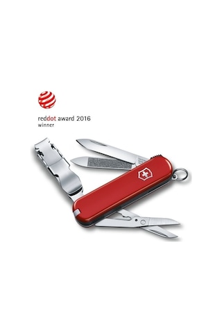 Victorinox 0.6463 Nailclip 580 Tırnak Makaslı Kamp Çakı Kırmızı