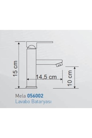 Siyam Mela Lavabo Bataryası Krom