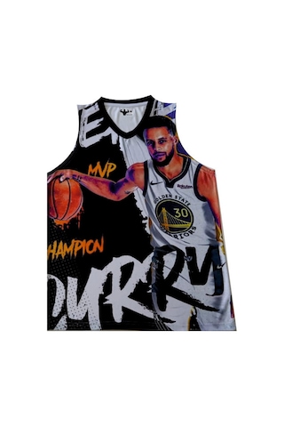 Stephen Curry Basketbol Forma Mavi