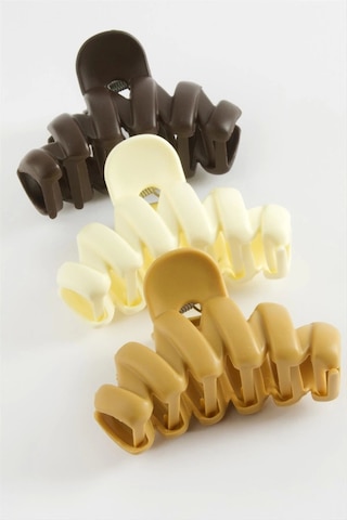 Zikzak Renkli Mandal Toka 8 Cm Çok Renkli