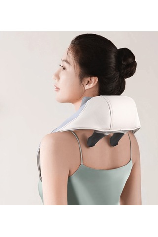 Lichen Shiatsu Sırt Ve Boyun Masaj Aleti, Sırt Masaj Aleti, Beyaz