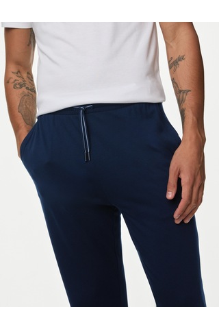Marks & Spencer Supima Cotton Pijama Altı Lacivert