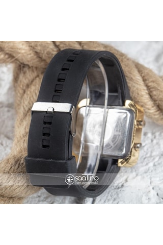 SPECTRUMWATCH LED Mini GOLD BLACK Unisex KOL SAATİ ST-303504