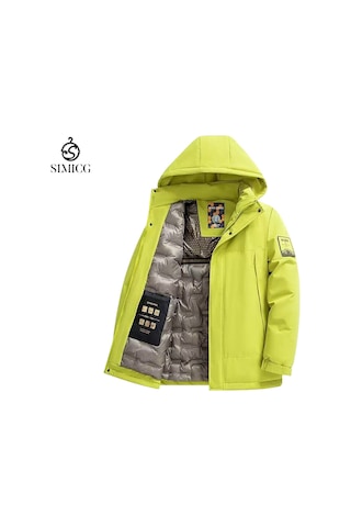 Yeni Açık Hava Rüzgar Geçirmez Ve Kalınlaştırılmış Erkek Pamuklu Ceket Sari