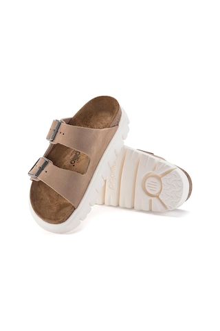 Birkenstock Arizona Chunky Vl Kadın Terlik Koyu Bej