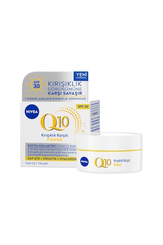 Nivea Q10 Power Kırışık Karşıtı Sıkılaştırıcı Gündüz Kremi 50 ML