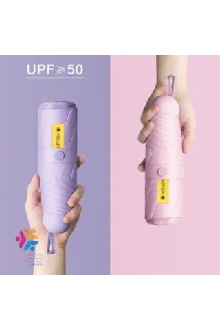 8 Telli Kapsül Şemsiye Pembe