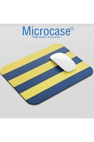 Microcase Taraftar Serisi Konforlu Kaymaz Taban Oyuncu Mousepad 70x30cm Al5311 Sarı-lacivert