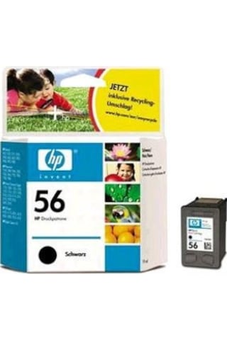 Hp C6656A Siyah Mürekkep Kartuş 56