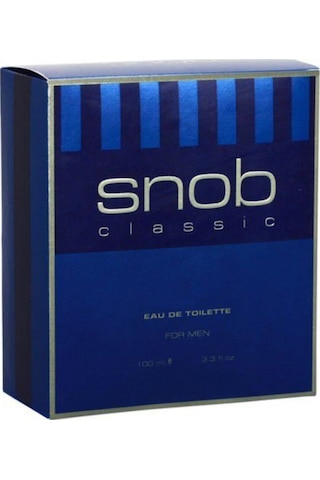 Snob Classic Erkek Parfüm EDT 100 ML