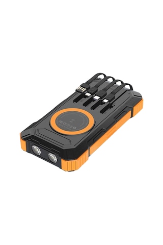 Tek Najma Güneş Enerjili 20000 Mah Powerbank Hızlı Şarj Ve Kablosuz Şarj Destekli Dayanıklı Tasarım Standart