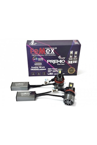 Premio Plus H11 Şimşek Etkili Led Xenon 14000 Lumen