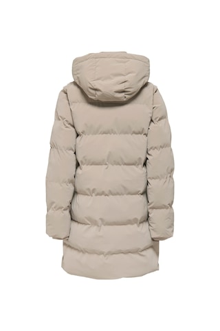 Only Kadın Onldıxıe Kapüşonlu Uzun Şişme Mont 15349120 Taş Taş