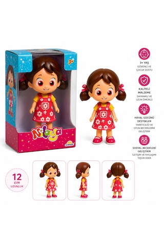 Niloya Mini Oyuncak Bebek 12 Cm Sevimli Figür Niloya - Tospik