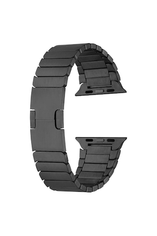 Watch 42mm Uyumlu Krd-82 Metal Zore Kordon-siyah