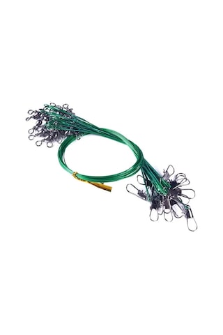 1 Adet Balıkçılık Aksesuarı Kurşun Çekirdek Tasma Olta Teli 25 Cm