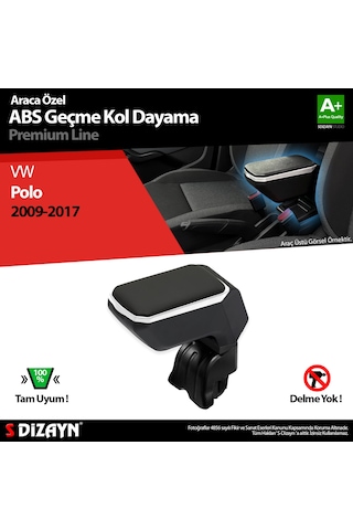 S-dizayn Vw Polo Kol Dayama Kolçak Geçmeli Abs Gri 2009-2017
