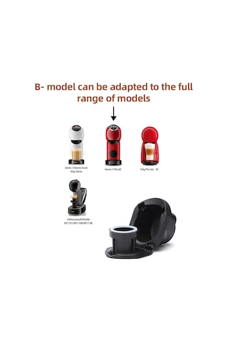 Espresso Için Yeniden Kullanılabilir Kahve Kapsülleri B Siyah Diğer