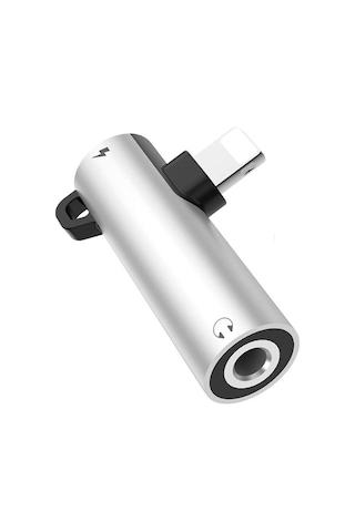 Kulaklık Şarj Giriş Adaptörü Çoklayıcı Apple Uyumlu iPhone 7-8 - X Plus