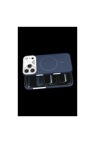 Joko Apple iPhone Uyumlu 17 Pro Max Export Magsafe Kapak - Lacivert