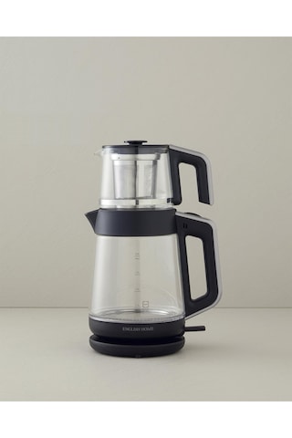 English Home CMK 6001 Cam Çay Makinesi ve Kettle