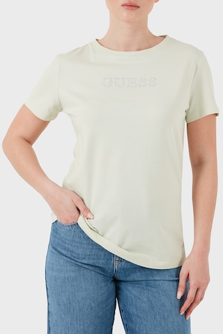 Guess Bayan T Shirt V3bı11 J1314 A89j Yeşil