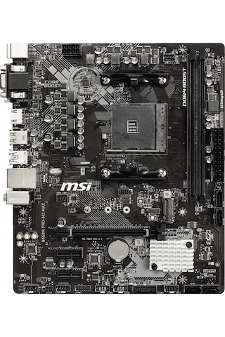 Msi B450M PRO-M2 MAX AMD B450 4133 MHz (OC) DDR4 Soket AM4 mATX Anakart