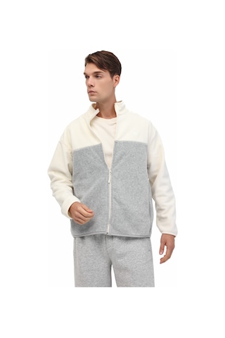 Lumberjack Ml Sanba 7plr002 5pr Ekru Erkek Polar 000000000102024087 Bej-a Grı Mel